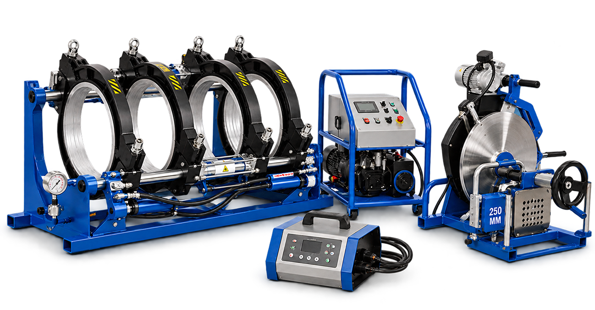 HDPE butt fusion machine